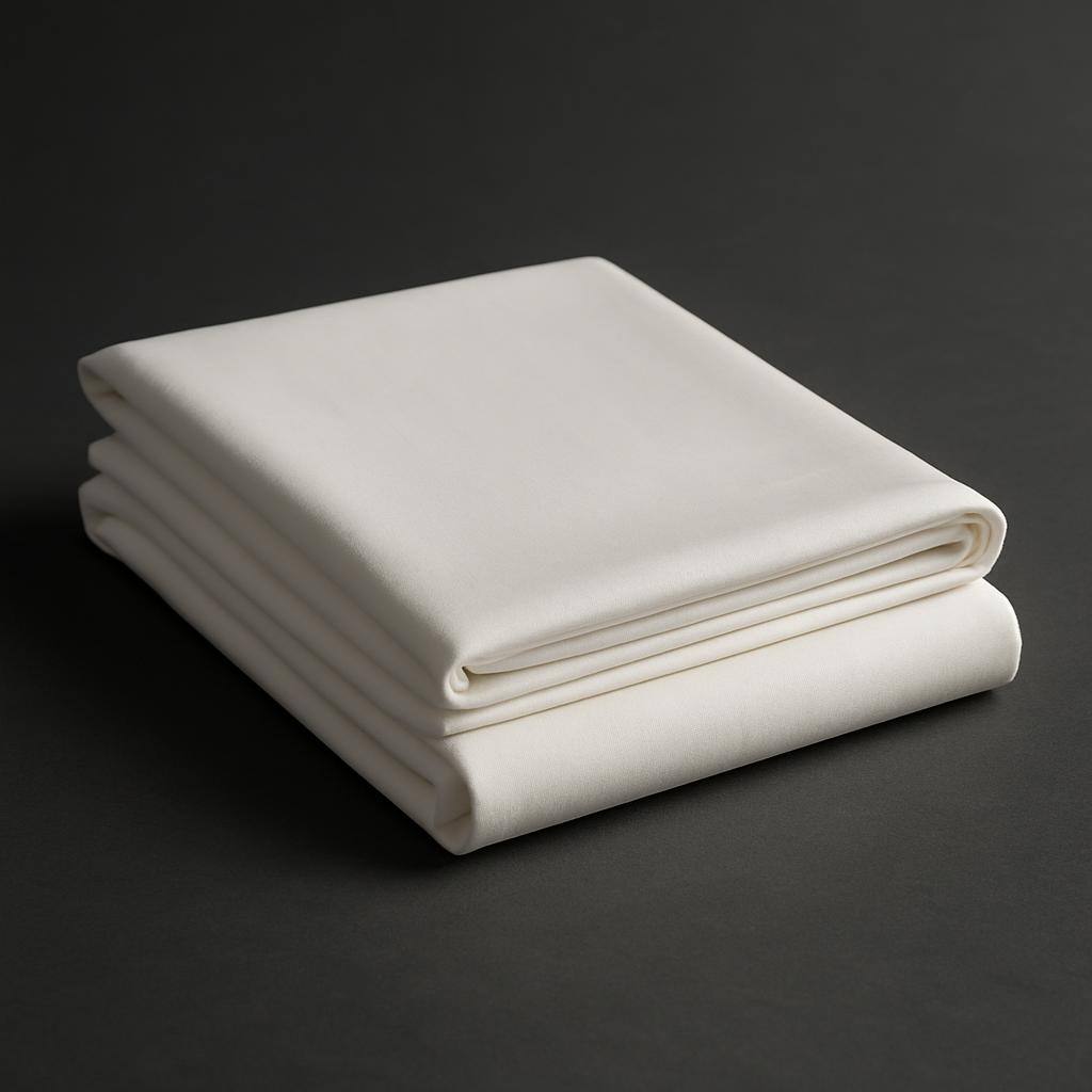 300 TC Cotton Plain Bedsheet Fabrics