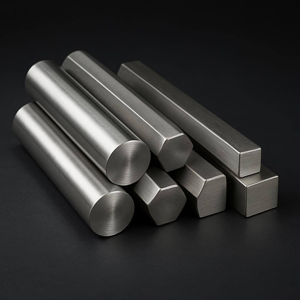 Stainless Steel Round Bars, Hex Bars & Square Bars